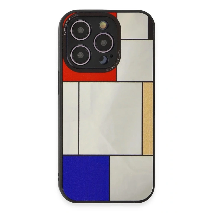 Mey İthalat®  iPhone 12 Pro Max Kılıf Mirror Desenli Kapak - Mirror - 9