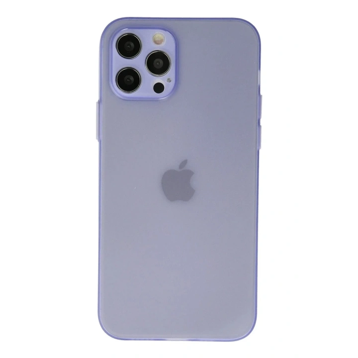 Mey İthalat®  iPhone 12 Pro Max Kılıf Puma Silikon - Mor