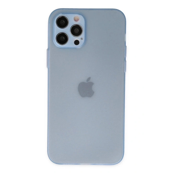 Mey İthalat®  iPhone 12 Pro Max Kılıf Puma Silikon - Turkuaz