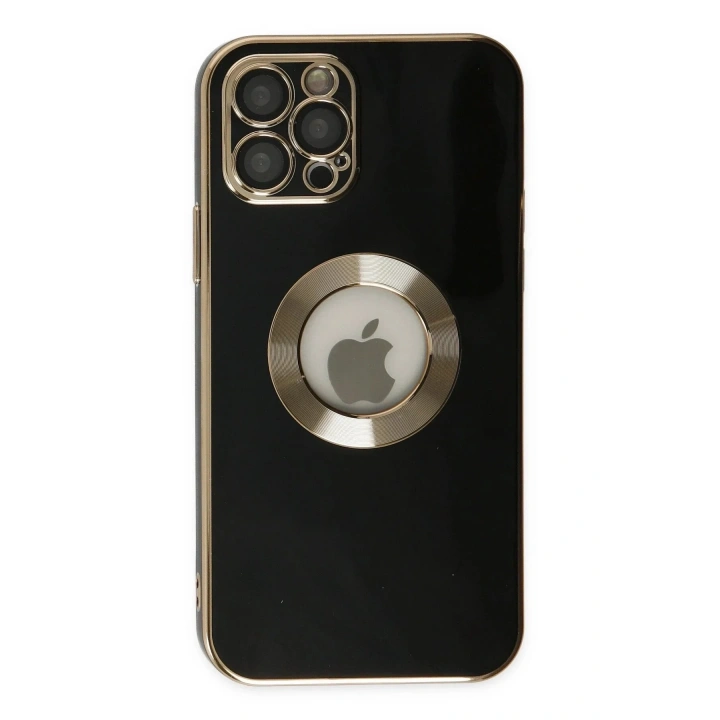 Mey İthalat®  iPhone 12 Pro Max Kılıf Store Silikon - Siyah