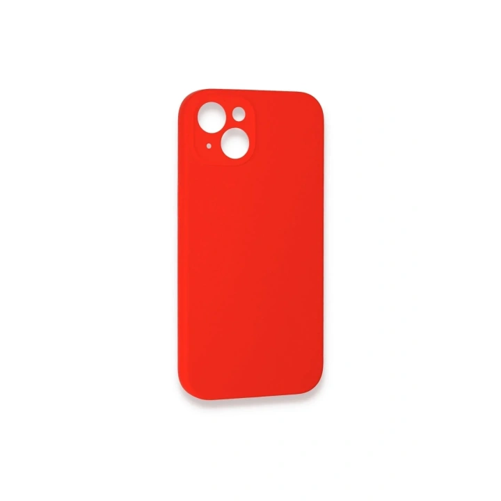 Mey İthalat®  iPhone 13 Mini Kılıf Lansman Legant Silikon - Kırmızı