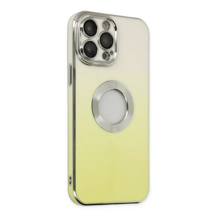 Mey İthalat®  iPhone 13 Pro Kılıf Best Silikon - Sarı