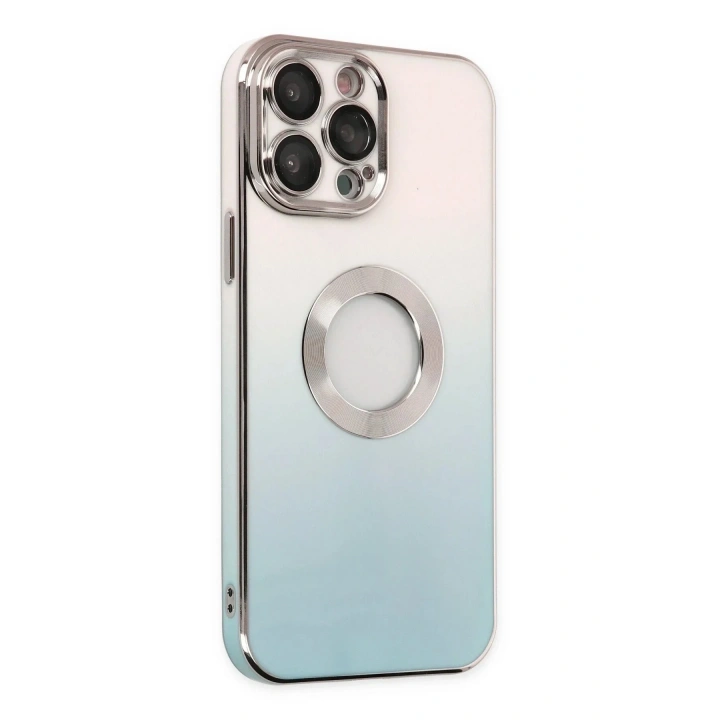 Mey İthalat®  iPhone 13 Pro Kılıf Best Silikon - Turkuaz