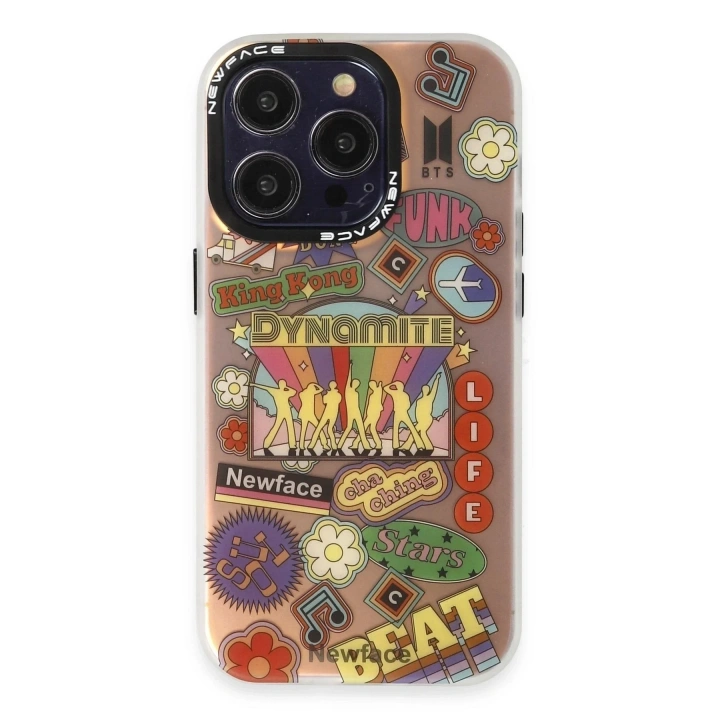 Mey İthalat®  iPhone 13 Pro Kılıf Estoril Desenli Kapak - Estoril - 14