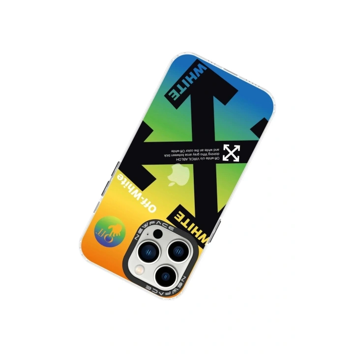 Mey İthalat®  iPhone 13 Pro Kılıf Estoril Desenli Kapak - Estoril - 5