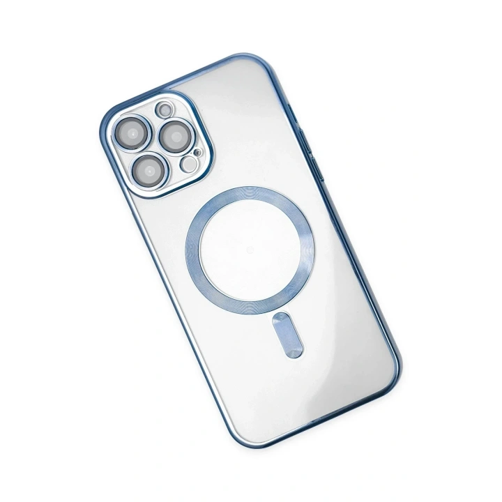 Mey İthalat®  iPhone 13 Pro Kılıf Kross Magneticsafe Kapak - Sierra Blue