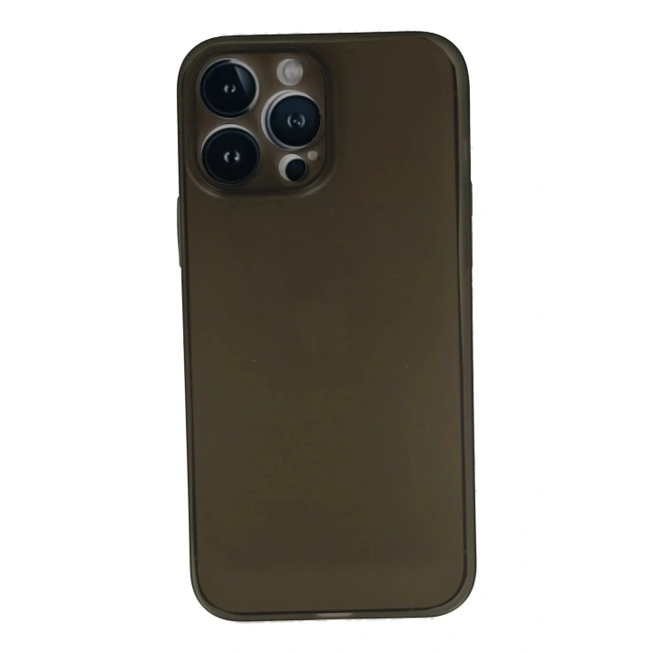 Mey İthalat®  iPhone 13 Pro Kılıf PP Ultra İnce Kapak - Gri