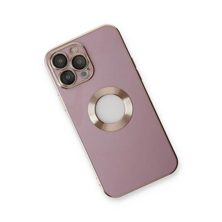 Mey İthalat®  iPhone 13 Pro Kılıf Store Silikon - Mor