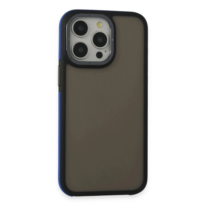 Mey İthalat®  iPhone 13 Pro Max Harvel Kapak - Lacivert