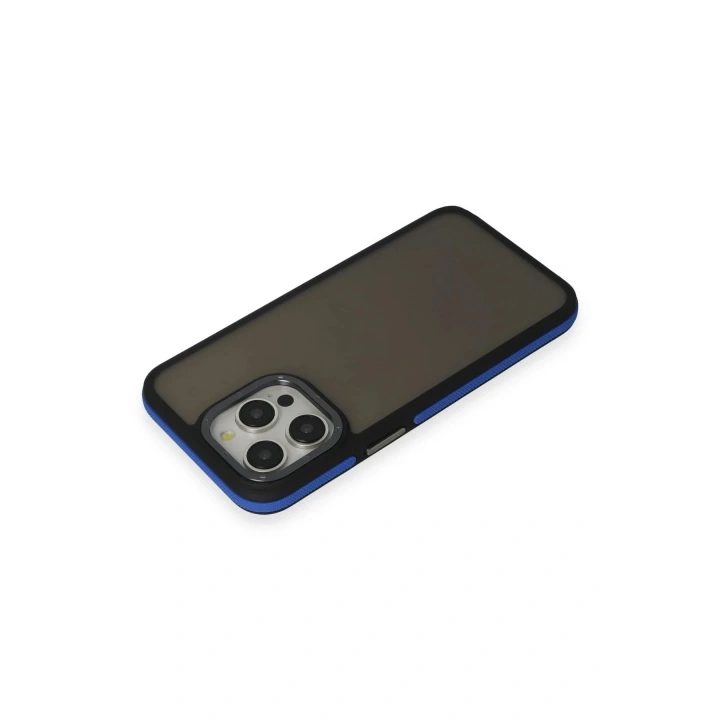 Mey İthalat®  iPhone 13 Pro Max Harvel Kapak - Lacivert