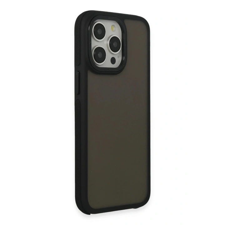 Mey İthalat®  iPhone 13 Pro Max Harvel Kapak - Siyah