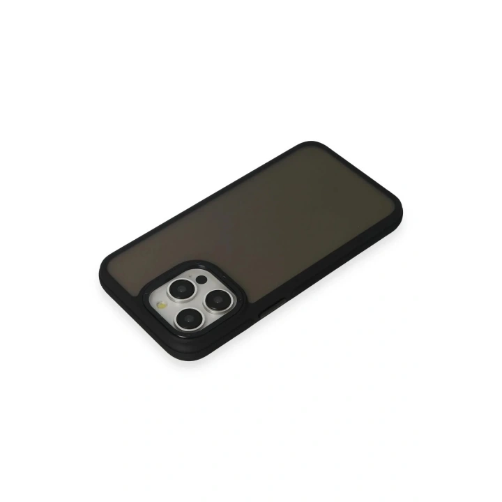 Mey İthalat®  iPhone 13 Pro Max Harvel Kapak - Siyah
