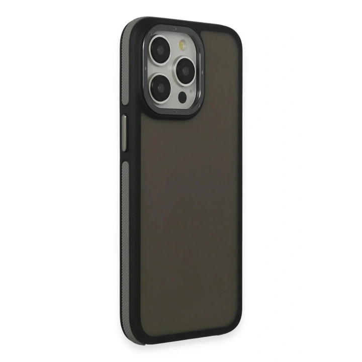 Mey İthalat®  iPhone 13 Pro Max Harvel Kapak - Titan Gri