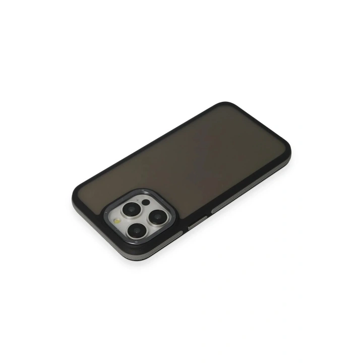 Mey İthalat®  iPhone 13 Pro Max Harvel Kapak - Titan Gri