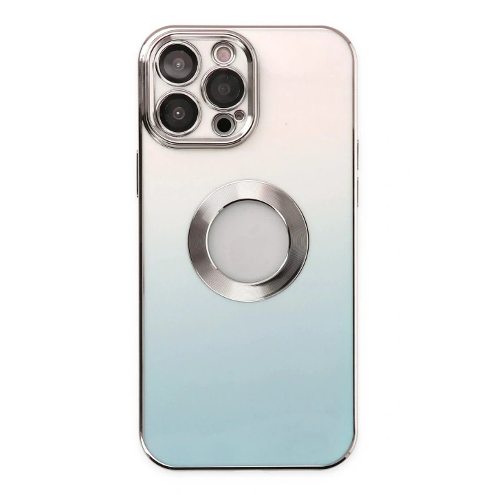 Mey İthalat®  iPhone 13 Pro Max Kılıf Best Silikon - Turkuaz