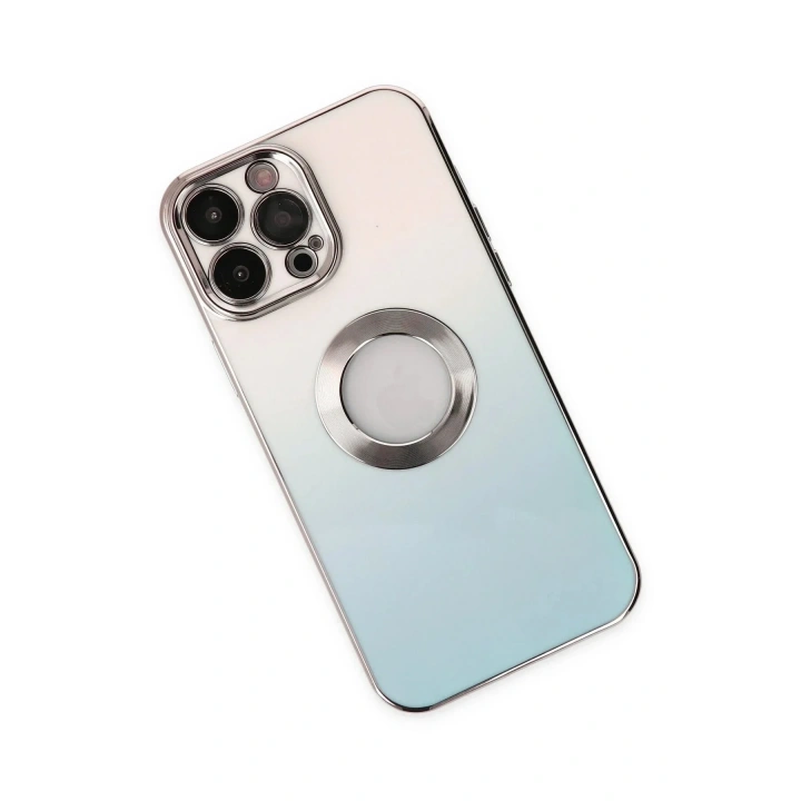 Mey İthalat®  iPhone 13 Pro Max Kılıf Best Silikon - Turkuaz