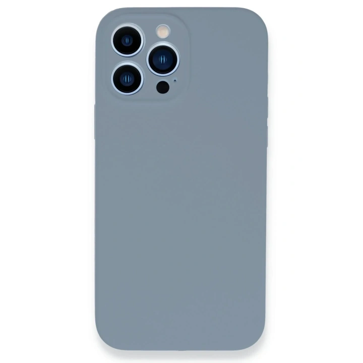 Mey İthalat®  iPhone 13 Pro Max Kılıf Lansman Legant Silikon - Açık Lila