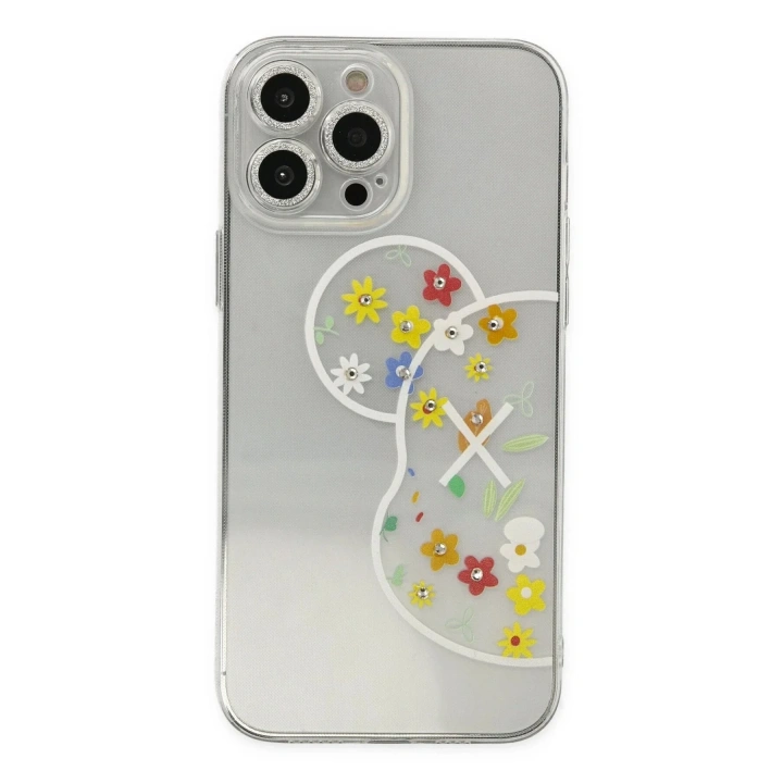 Mey İthalat®  iPhone 13 Pro Max Kılıf Lucky Silikon - Lucky 5