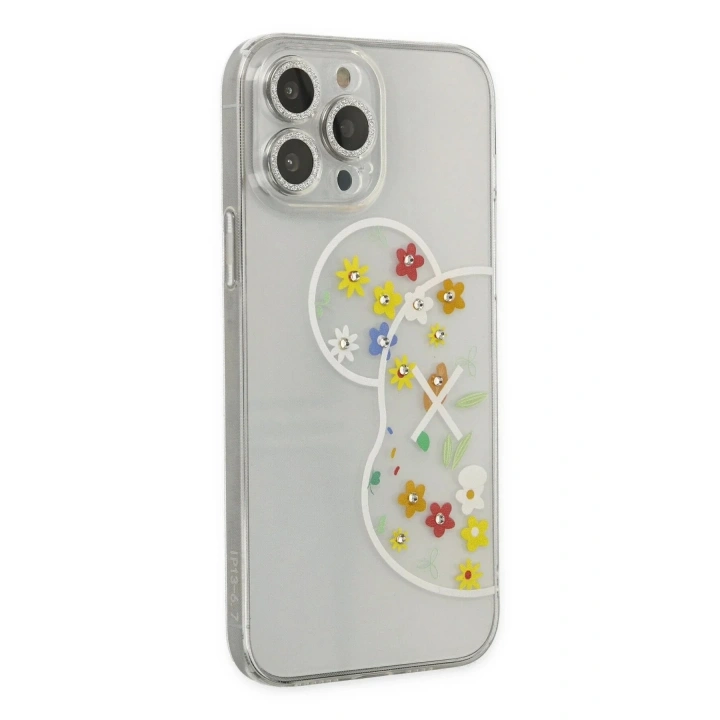 Mey İthalat®  iPhone 13 Pro Max Kılıf Lucky Silikon - Lucky 5
