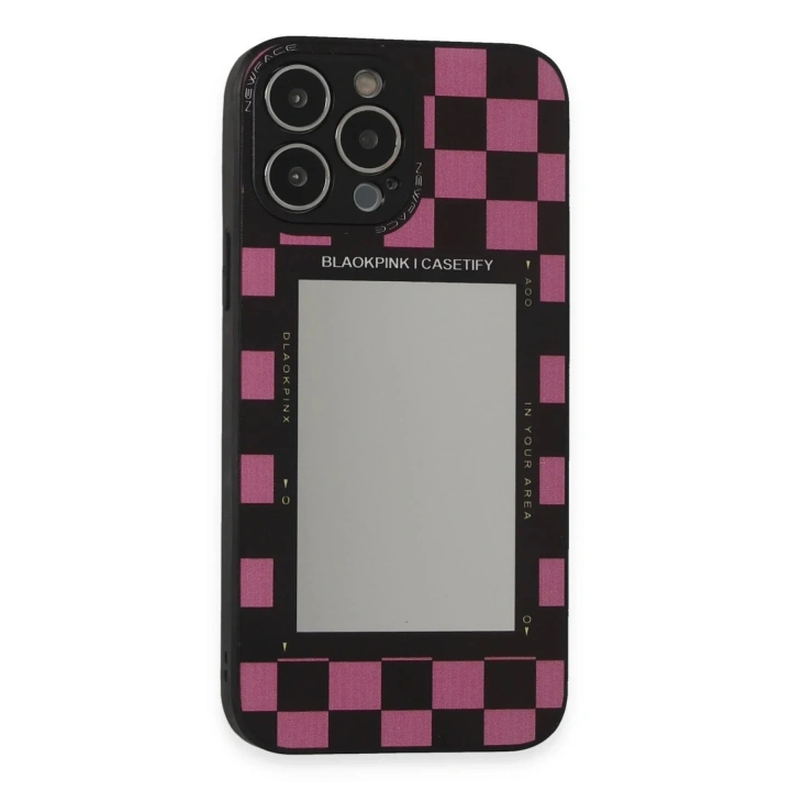 Mey İthalat®  iPhone 13 Pro Max Kılıf Mirror Desenli Kapak - Mirror - 8