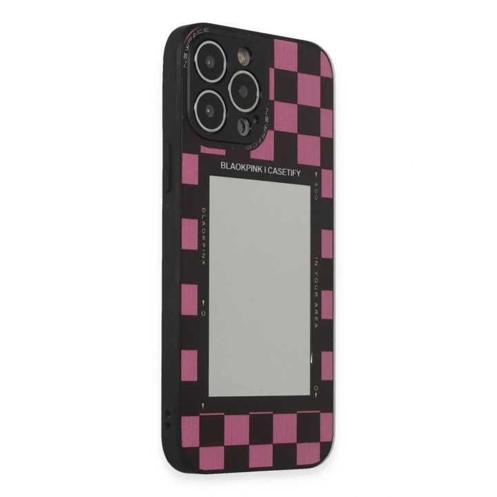 Mey İthalat®  iPhone 13 Pro Max Kılıf Mirror Desenli Kapak - Mirror - 8