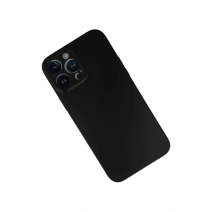 Mey İthalat®  iPhone 13 Pro Max Kılıf PP Ultra İnce Kapak - Siyah