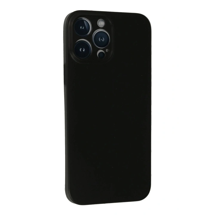 Mey İthalat®  iPhone 13 Pro Max Kılıf PP Ultra İnce Kapak - Siyah