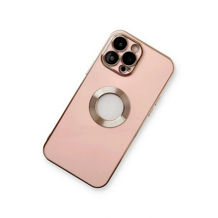 Mey İthalat®  iPhone 13 Pro Max Kılıf Store Silikon - Pembe