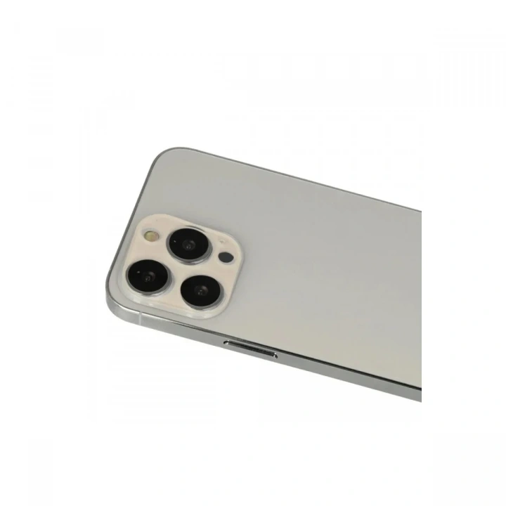 Mey İthalat®  iPhone 13 Pro Max Rainbow Kamera Lens Koruma Cam - Rose Gold