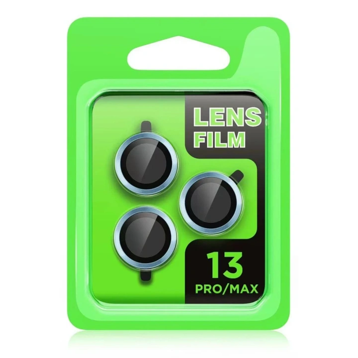 Mey İthalat®  iPhone 13 Pro Max Raze Metal Kamera Lens - Gold