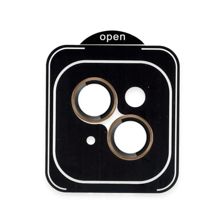 Mey İthalat®   iPhone 13 PVD Metal Kamera Lens - Gold