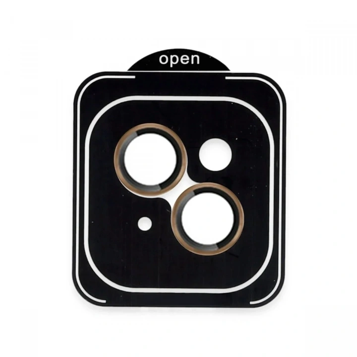 Mey İthalat®   iPhone 13 PVD Metal Kamera Lens - Gold