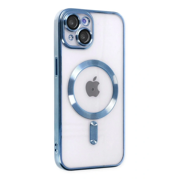 Mey İthalat®  iPhone 14 Kılıf Kross Magneticsafe Kapak - Sierra Blue