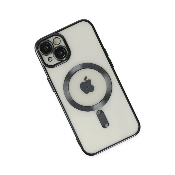 Mey İthalat®  iPhone 14 Kılıf Kross Magneticsafe Kapak - Siyah