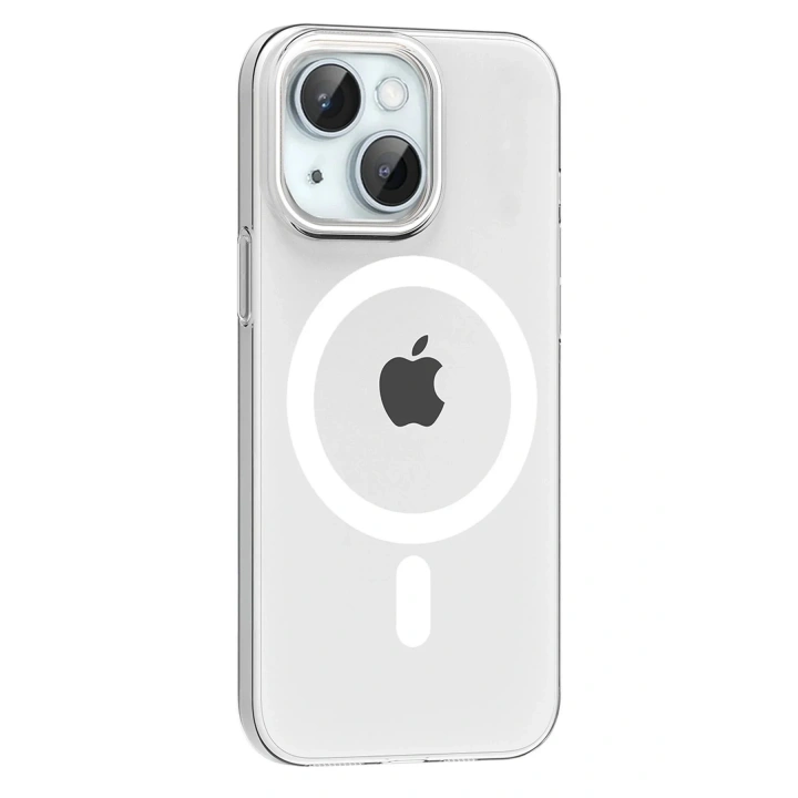 Mey İthalat®   iPhone 14 PC Blank Magsafe Kapak - Şeffaf