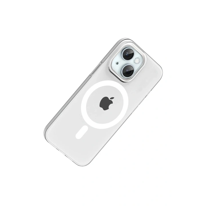 Mey İthalat®   iPhone 14 PC Blank Magsafe Kapak - Şeffaf