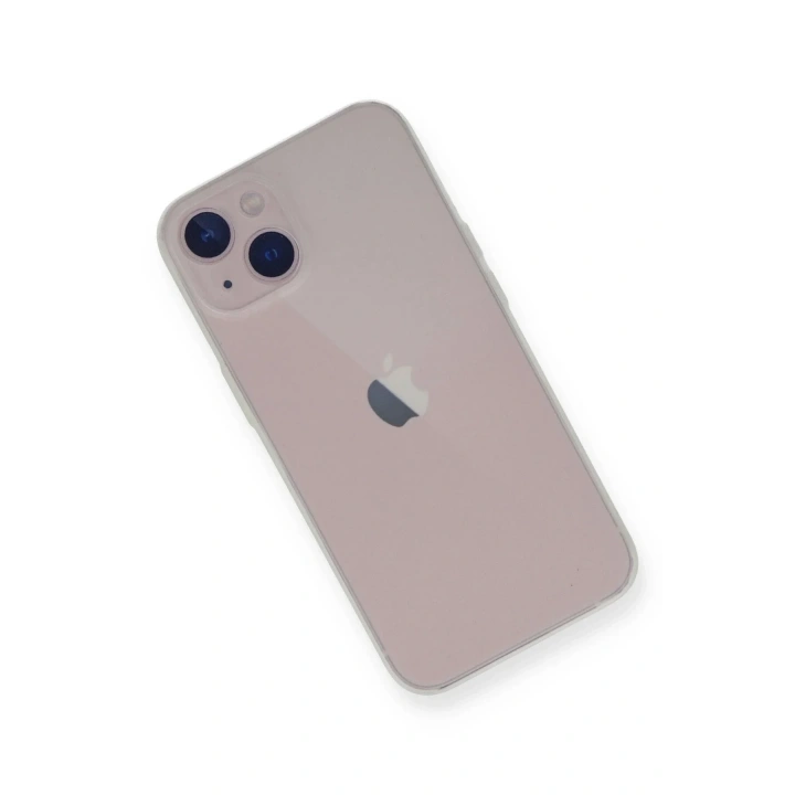 Mey İthalat®  iPhone 14 Plus Kılıf PP Ultra İnce Kapak - Beyaz