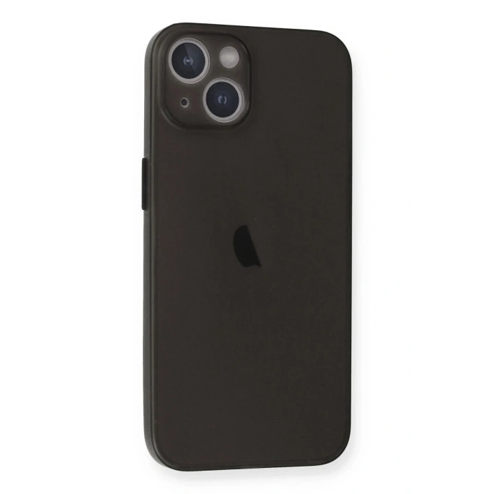 Mey İthalat®  iPhone 14 Plus Kılıf PP Ultra İnce Kapak - Gri
