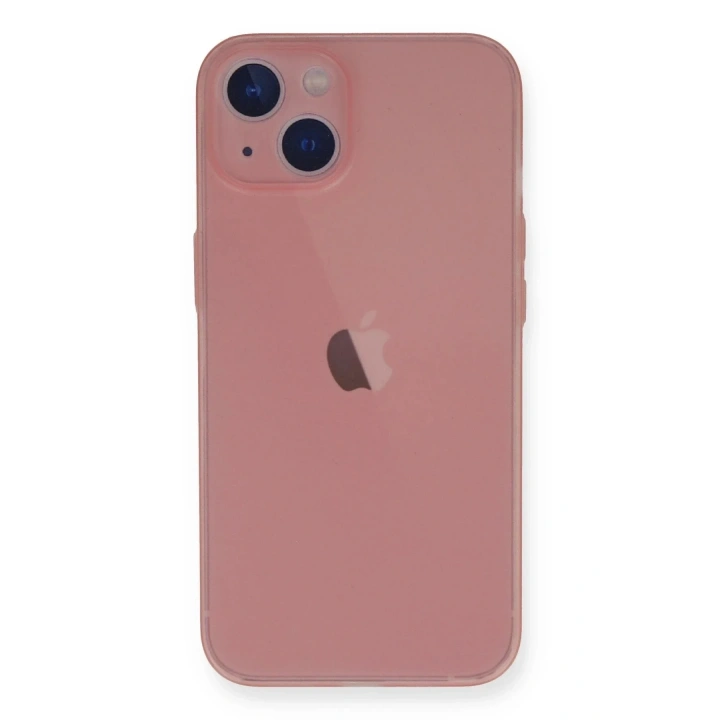 Mey İthalat®  iPhone 14 Plus Kılıf PP Ultra İnce Kapak - Pembe