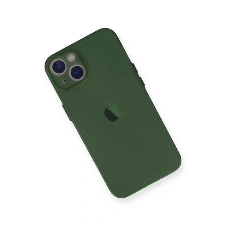 Mey İthalat®  iPhone 14 Plus Kılıf PP Ultra İnce Kapak - Yeşil