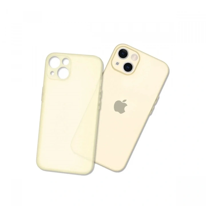 Mey İthalat®  iPhone 14 Plus Kılıf Puma Silikon - Gold