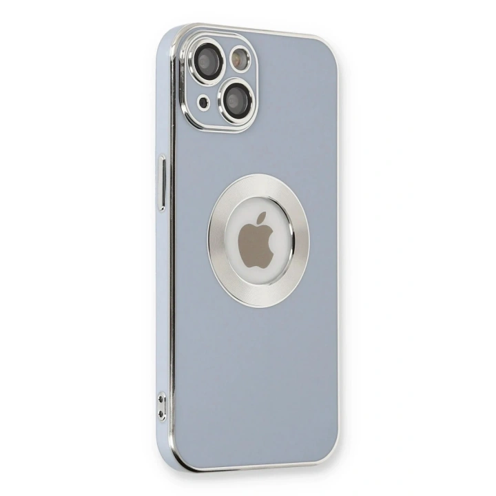 Mey İthalat®  iPhone 14 Plus Kılıf Store Silikon - Sierra Blue