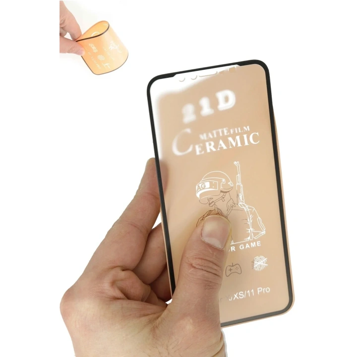 Mey İthalat®  iPhone 14 Plus Mat Seramik Nano Ekran Koruyucu