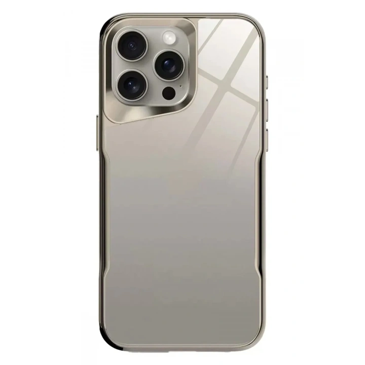 Mey İthalat®   iPhone 14 Pro Craft Kapak - Titan Gri