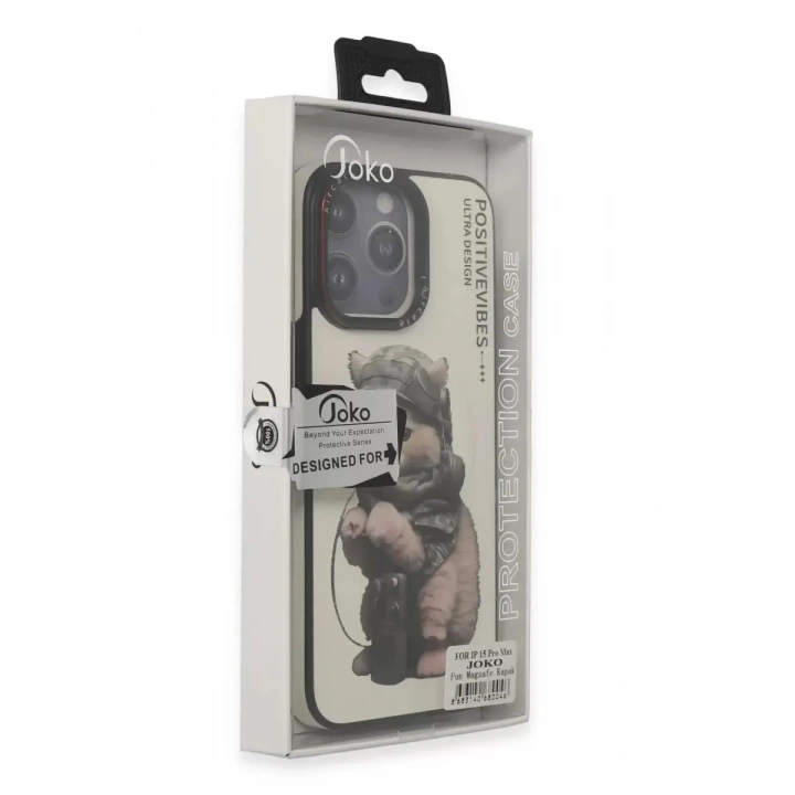 Mey İthalat®  iPhone 14 Pro Fun Magsafe Kapak - Mor