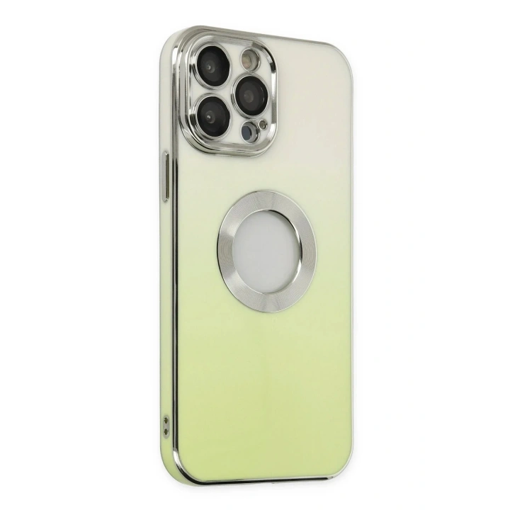 Mey İthalat®  iPhone 14 Pro Kılıf Best Silikon - Yeşil
