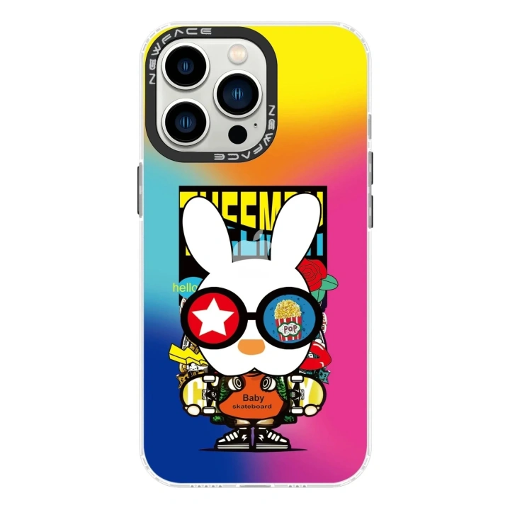 Mey İthalat®  iPhone 14 Pro Kılıf Estoril Desenli Kapak - Estoril - 10