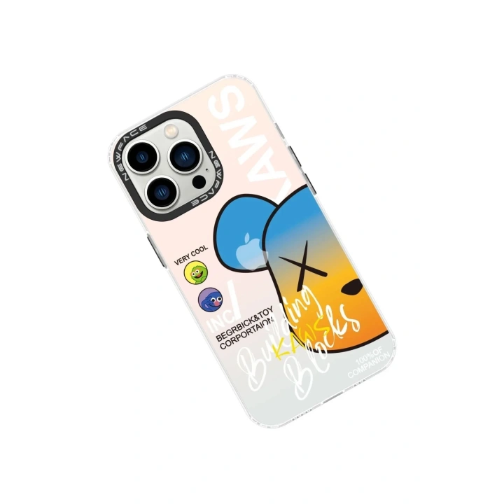 Mey İthalat®  iPhone 14 Pro Kılıf Estoril Desenli Kapak - Estoril - 6