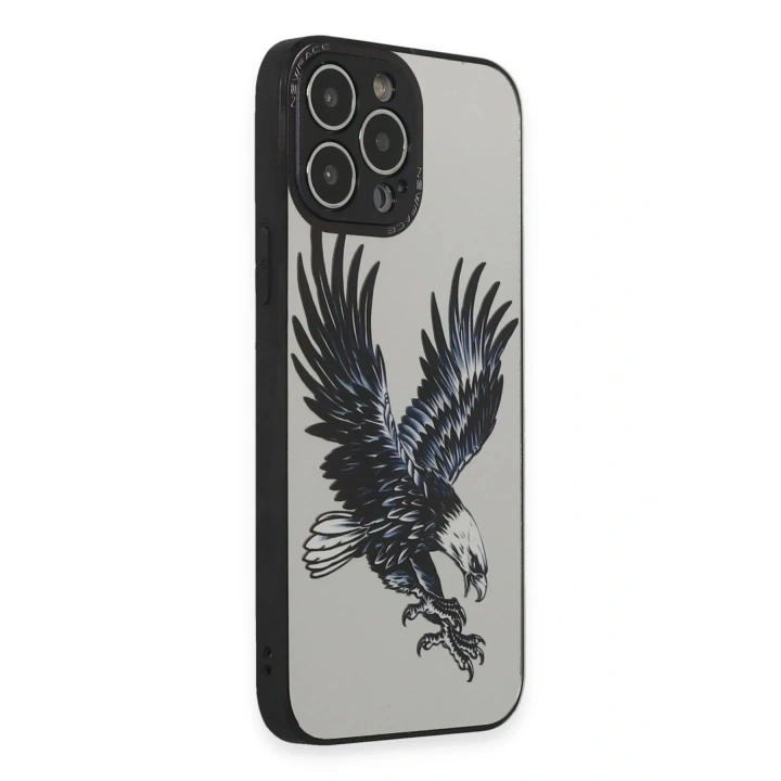 Mey İthalat®  iPhone 14 Pro Kılıf Mirror Desenli Kapak - Mirror - 1