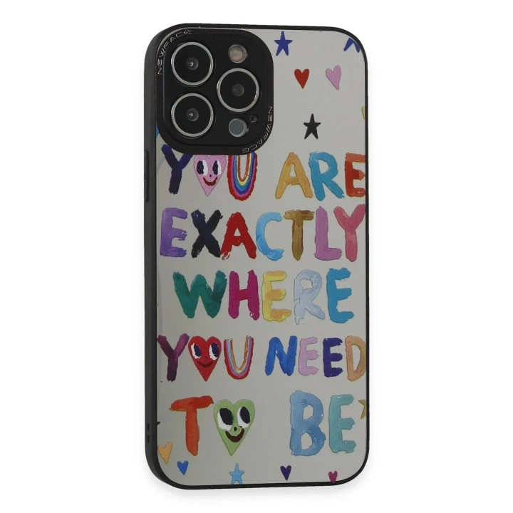 Mey İthalat®  iPhone 14 Pro Kılıf Mirror Desenli Kapak - Mirror - 10